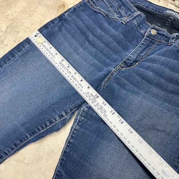 Signature By Levi Strauss & Co Curvy Boot Cut‎ Denim Jeans Womens 16x48 Blue - Picture 6 of 10